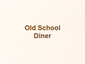 Classic American Diner Branding with Traditional Calligraphy Typefaces